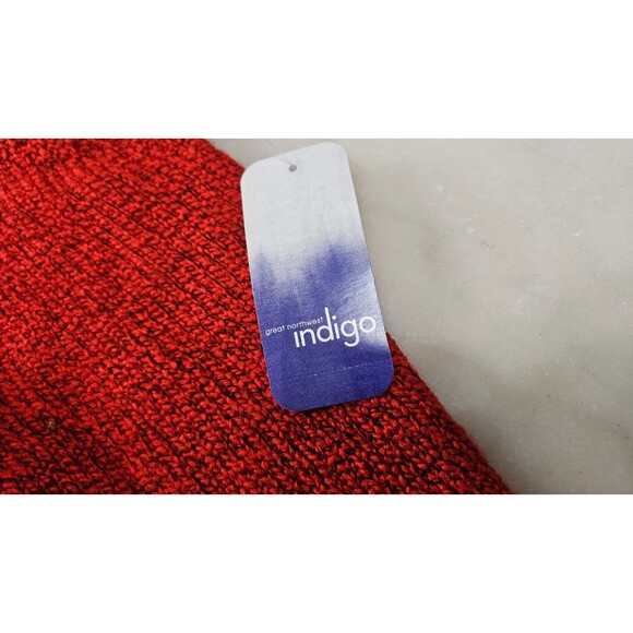 NWT Indigo Red Mock Neck Long Sleeves Pullover Women's Sweater Size L - Picture 8 of 10